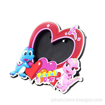 Custom, Cheap Cartoon Souvenir, Wedding Theme, Cute Transparent, Clear PVC and Acrylic Photo Frame